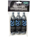 Maximum Inflation CO2 Cartridges 3/8" threaded 20g - 3 Pack