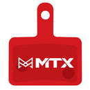 MTX Braking Disc Pads Shimano (B-type 2-piston) TRP Red Label