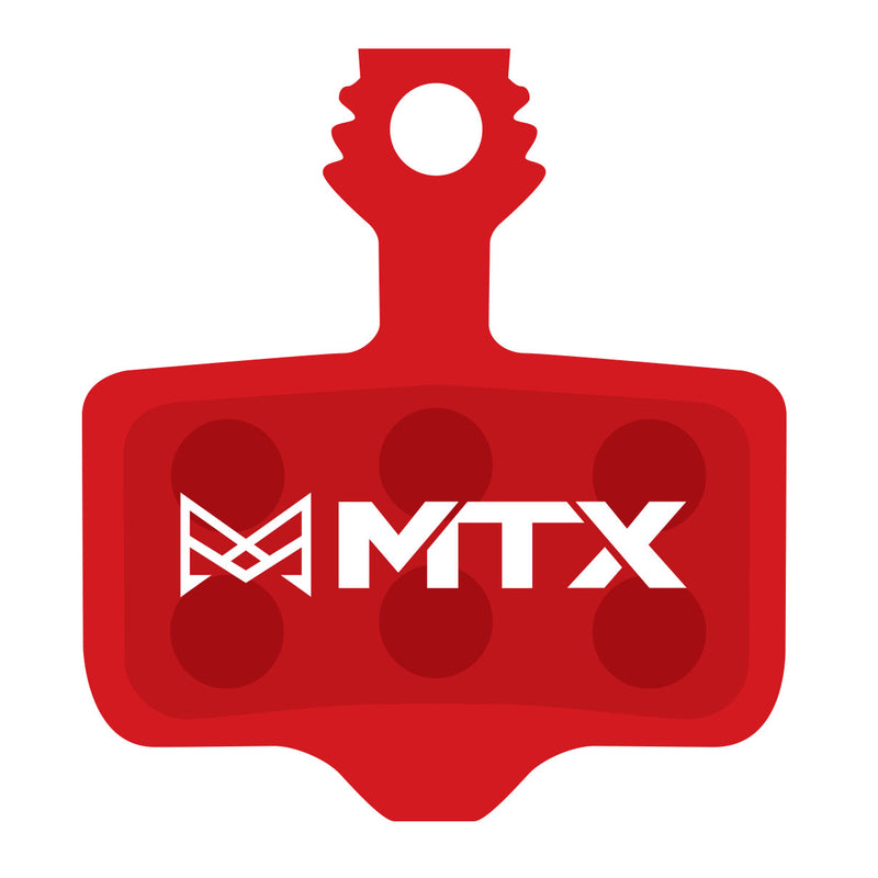 MTX Braking Disc Pads SRAM (Avid Elixir XX AXS 2-Pce) Red Lable