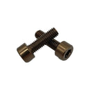 Miles Wide Anodized Cage Bolt Bronze Pair