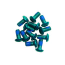 Miles Wide Steel Rotor Bolts Green