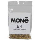 Mone Brass Nipple 14g/14mm Brass Bag/64
