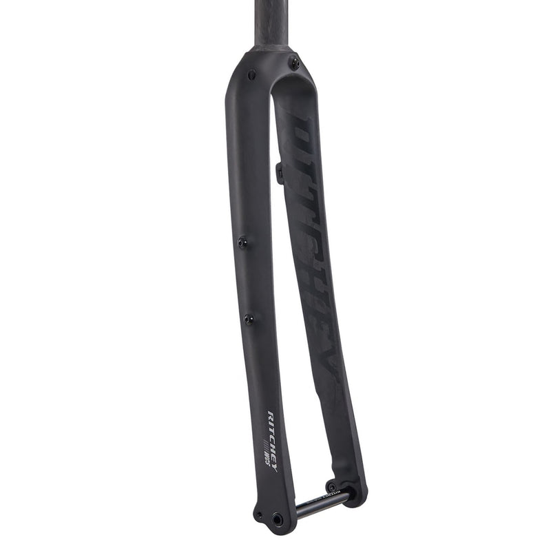 Ritchey WCS Carbon Brevet Road Fork - 700 12 x 100mm Thru-Axle Straight Steerer Flat Mount Matte Carbon