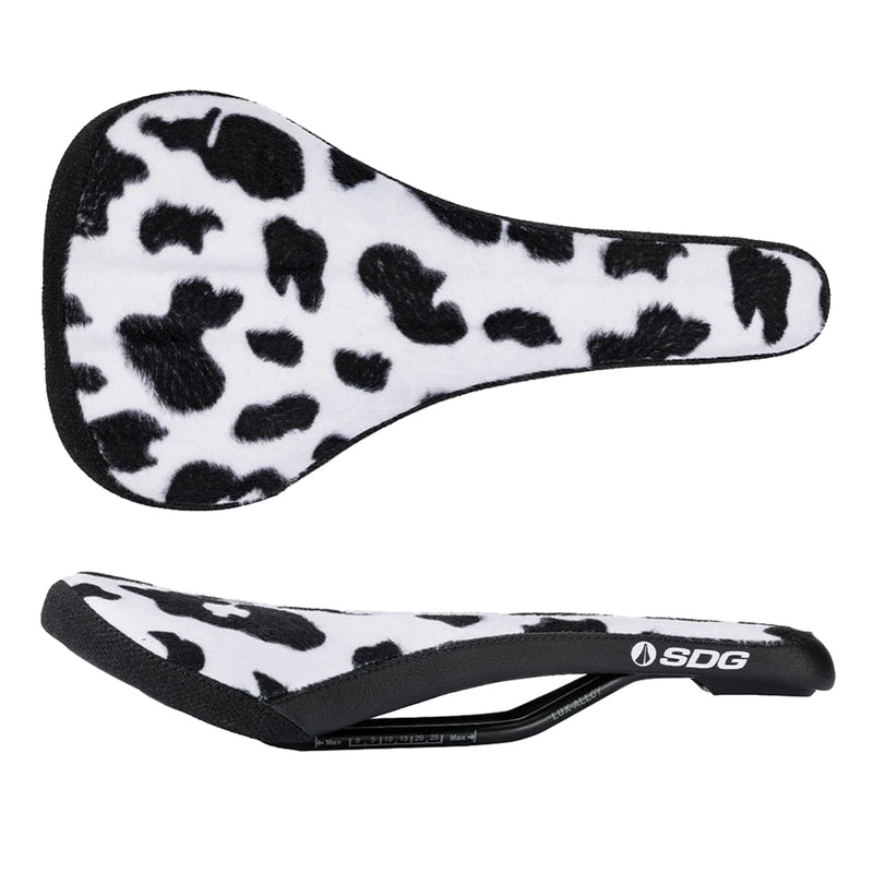 SDG Bel-Air V3 Traditional Saddle Lux Rails Cow Print