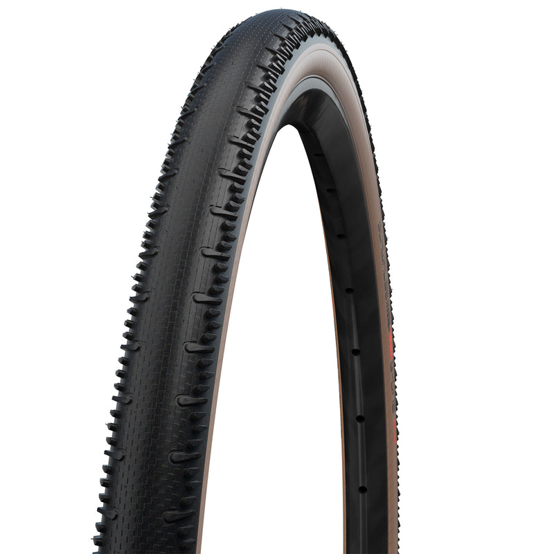 Schwalbe G-One RS Tire - 700 x 45 Tubeless Folding BLK/Transparent Evolution Line Pro Addix Race