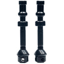 Stans Tubeless Universal+ Valve Stems - Alloy Regular Black Pair