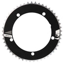 FSA NS Track Chainring 1x 50T Tooth Count 144BCD 5-Bolt Pattern 1/8" Chain Width – BLK