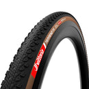 Vittoria Terreno T30 Fine Loose Tire - 700 x 40 Tubeless Folding BLK/Brown Gravel Endurance Graphene G2.0 E-Bike