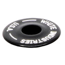 White Industries Headset Top Cap 6061-T6 Aluminum Black