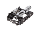 Wellgo WPD-M17C Clipless/Cage Pedals Black/Black 