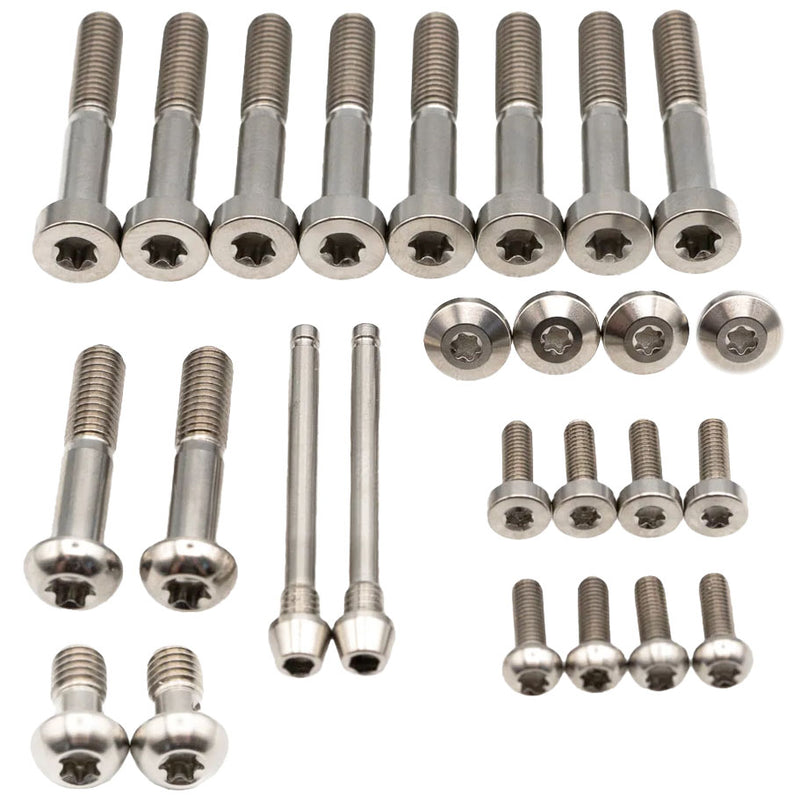 Better Bolts SRAM Maven Ti Brake Bolt Kit SLV/ULT Silver 20/Coun