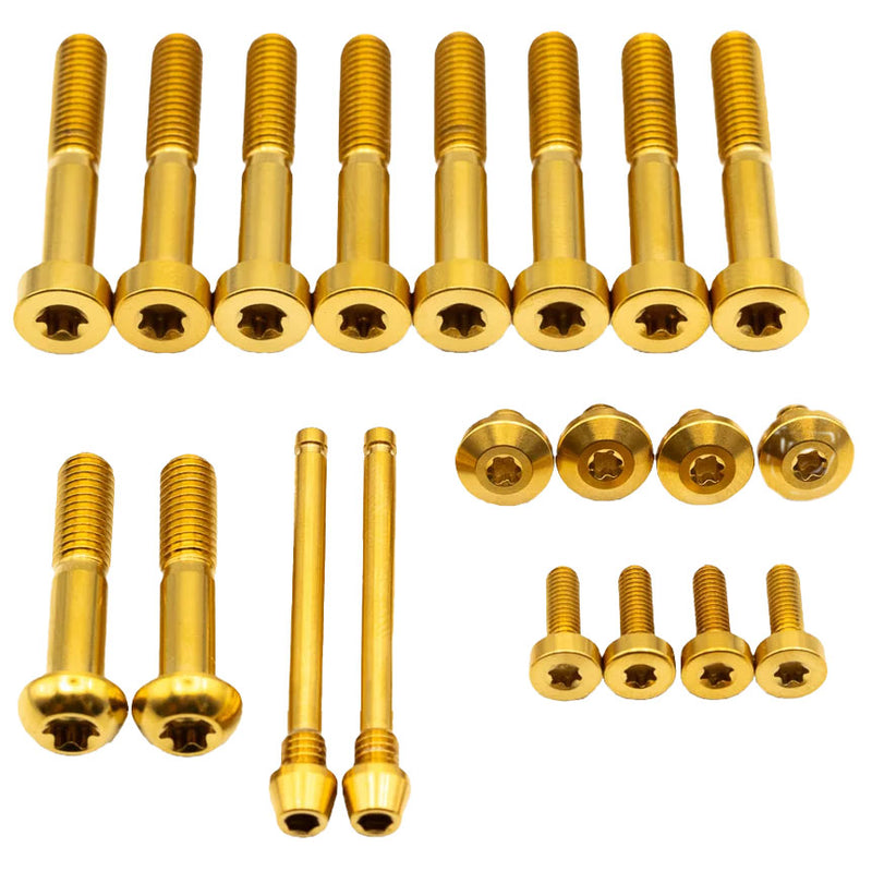 Better Bolts SRAM Maven Ti Brake Bolt Kit BRZ Gold 20/Count