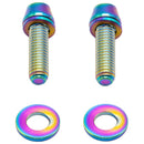 Better Bolts Ti Post Mount Caliper Bolts 18mm Rainbow 2/Count