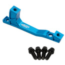Freedom Coast Post Mount Brake Adapter 160/180mm+20 Blue