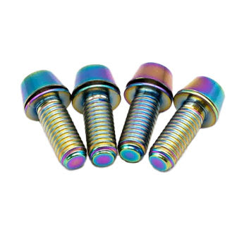 Freedom Coast Titanium Post Mount Bolt Kit 4/Count Rainbow