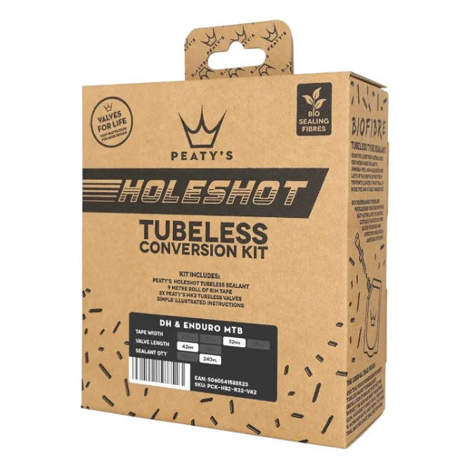 Peatys Holeshot Tubeless Conversion Kit (32mm) Enduro/DH