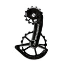 CeramicSpeed OSPW X Pulley Wheel System Shimano GRX RX820 2x12 - Aluminum Pulley Carbon Cage BLK