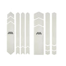 All Mountain Style E-Bike Honeycomb Frame Guard Clear/Silver
