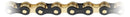 Izumi Chain ECO 1/8" Chain Jet Black/Gold