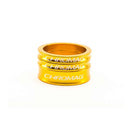 Chromag Spacer Kit Headset Spacer 1-1/8'' Height: Set Aluminum Gold Kit