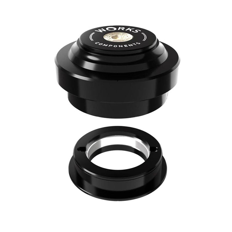 Works Components 1.5 EC44-ZS44 Angleset-1 1/8" Headset : EC44/28.6 | ZS44/30 ZS External threadless Complete Black Set 3 110-119mm