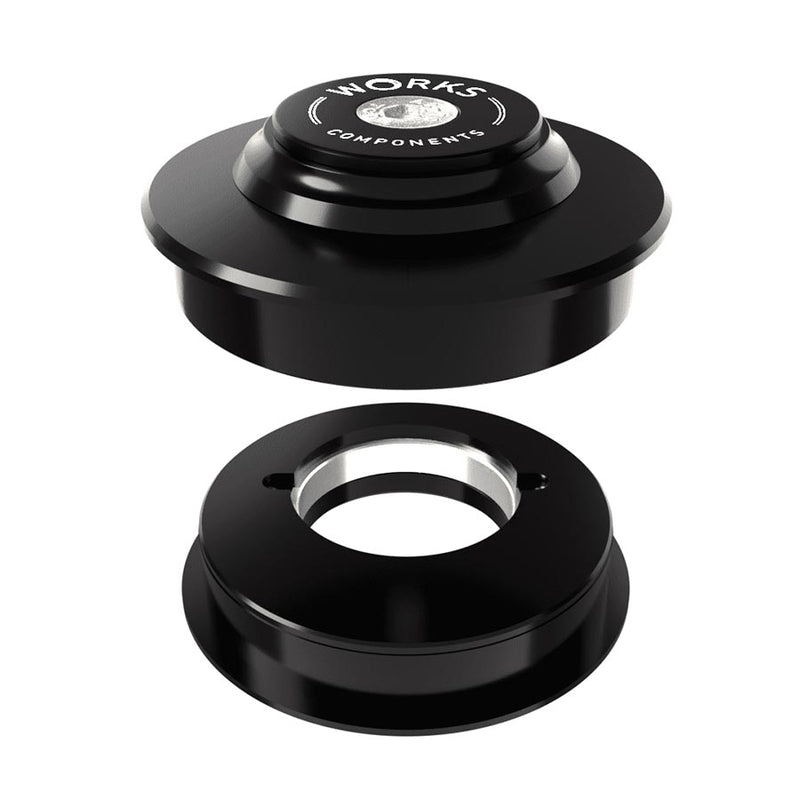 Works Components 2.0deg ZS56-ZS56 Angleset-Tapered Headset : ZS56/28.6 | ZS56/40 ZeroStack Complete Black Set 1 100-109mm