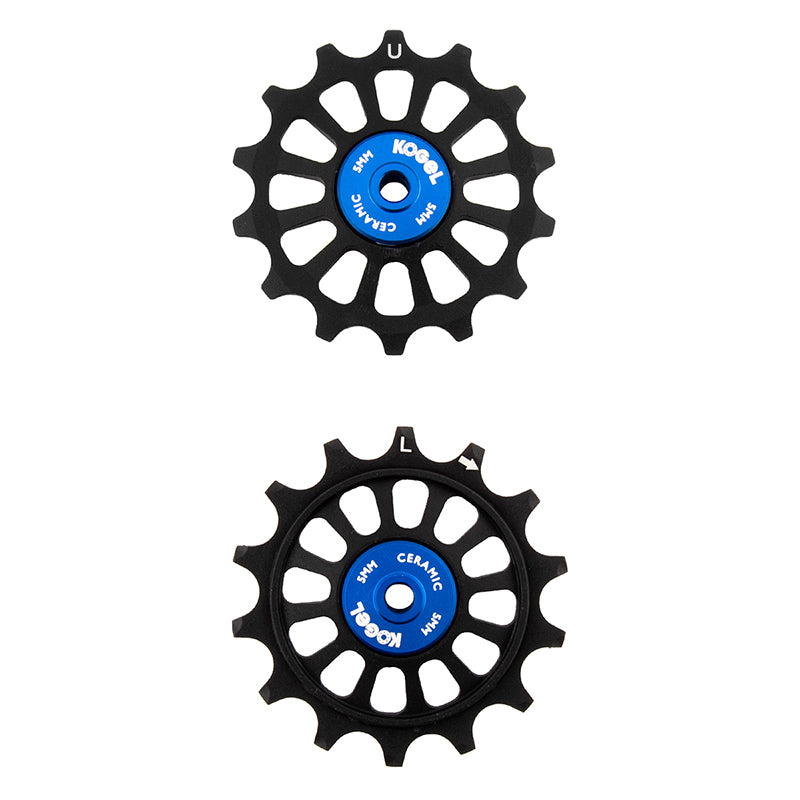 Kogel Kogel Derailleur Pulley Hybrid Ceramic Shimano 12sp Black/Blue