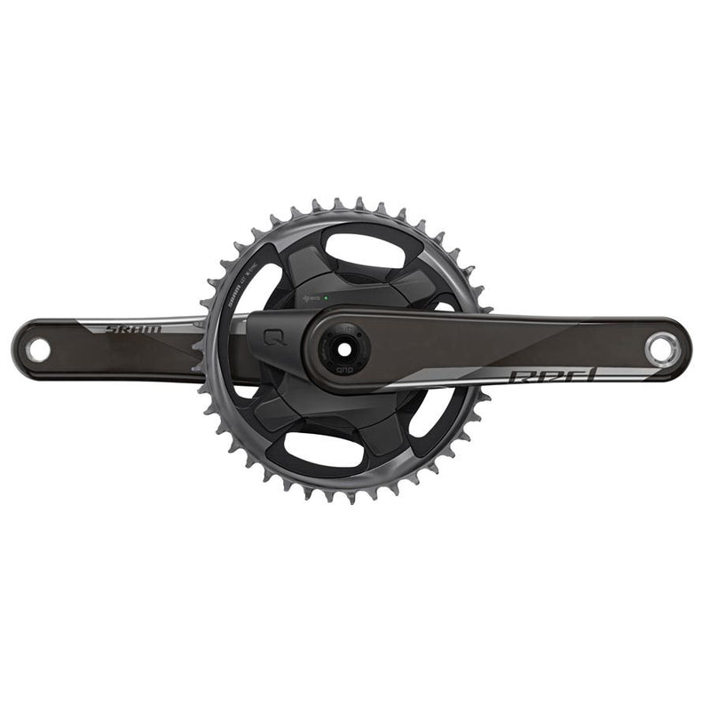 SRAM Red 1 AXS Quarq Power Meter Crankset Speed: 12 Spindle: 28.99mm BCD: Direct Mount 46 DUB 172.5mm Black Road