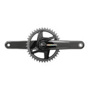 SRAM Force D2 1x Power Meter Crankset Speed: 12 Spindle: 28.99mm BCD: Direct Mount 40 DUB 172.5mm Black Road Disc
