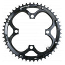 Truvativ 48T 9 sp BCD 104mm 4-Bolt Outer Chainring For 28/38/48 Steel Black 11.6215.018.000