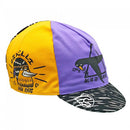Cinelli Cycling Cap Stevie Gee Art High Flyers Purple/Yello