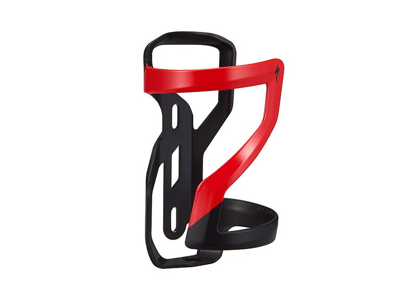 Specialized zee cage ii right dt matte black/flo red one size
