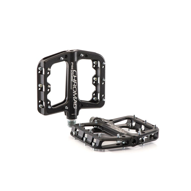 Chromag Pressure Platform Pedals Body: Aluminum Spindle: Steel 9/16'' Black