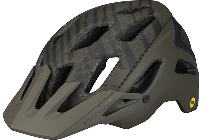 Specialized ambush angi mips helmet satin oak green wild s