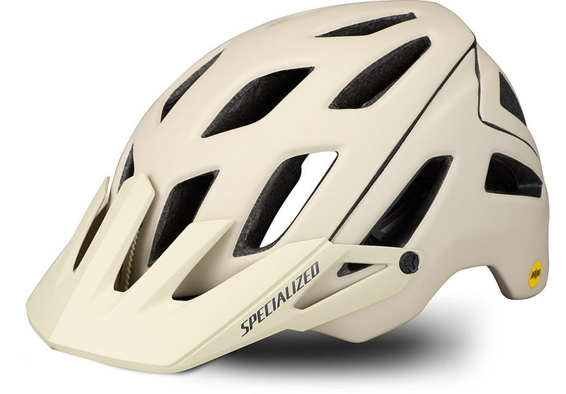 Specialized ambush angi mips helmet satin white mountains/gunmetal m