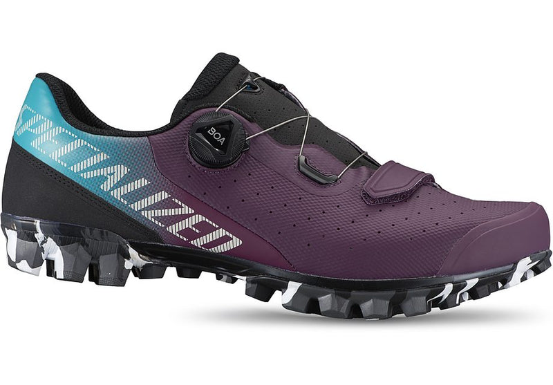 Specialized recon 2.0 shoe cast berry/blue lagoon 45
