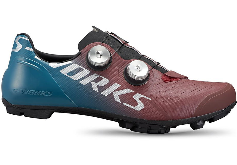 Specialized S-Works recon shoe tropical teal/ maroon/silver 41