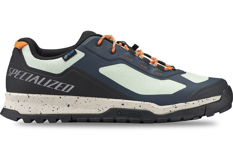 Specialized rime flat shoe cast blue/ca white sage/blaze 38
