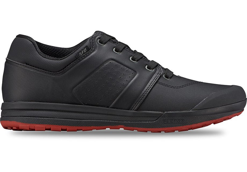 Specialized 2fo dh clip shoe black/redwood 46.5