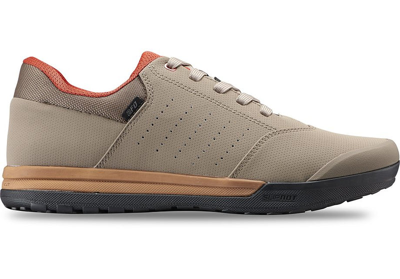 Specialized 2fo roost clip shoe taupe/redwood 49