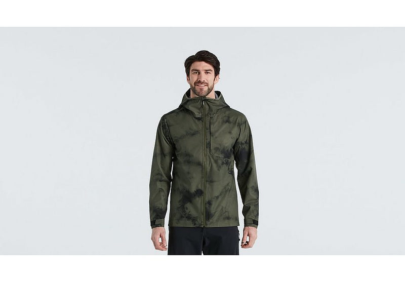 Specialized altered trail rain jacket men oak green xl