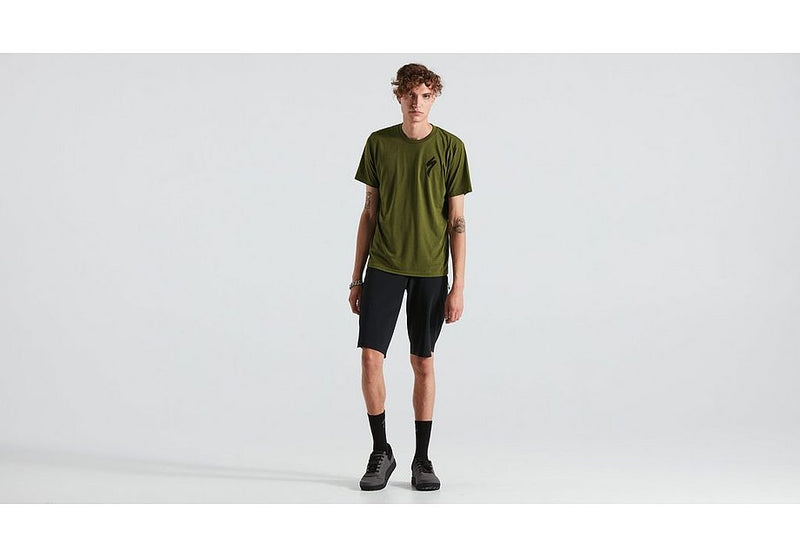 Specialized s-logo tee ss men olive green xs