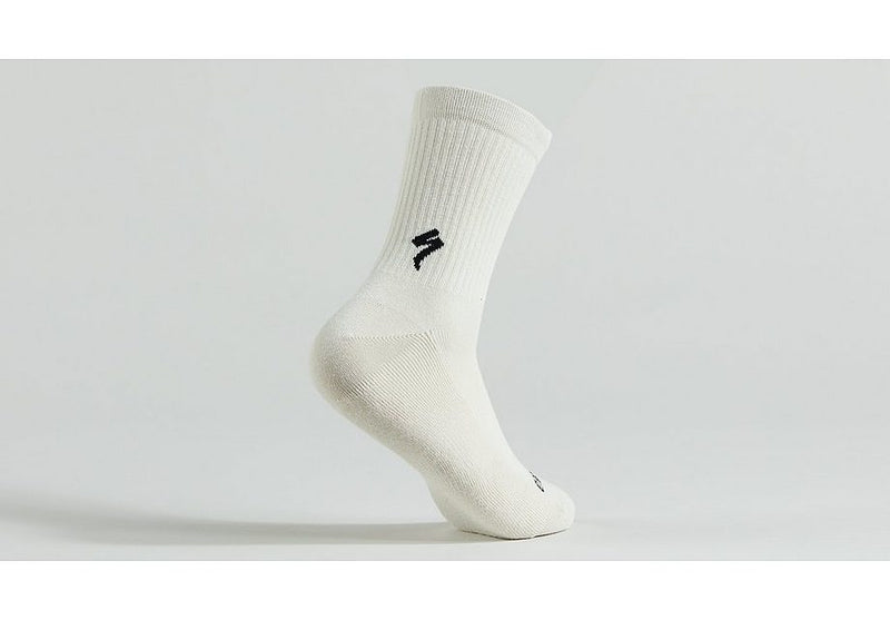 Specialized cotton tall sock white mountains m