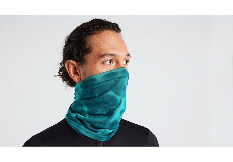 Specialized drirelease grmnt wash merino neck gaiter tropical teal one size