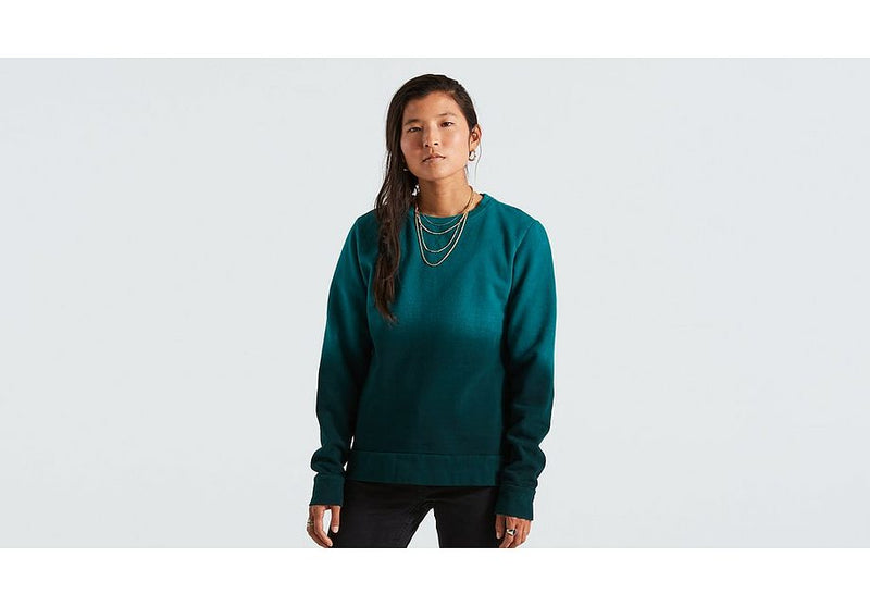 Specialized legacy spray crewneck ls wmn tropical teal s