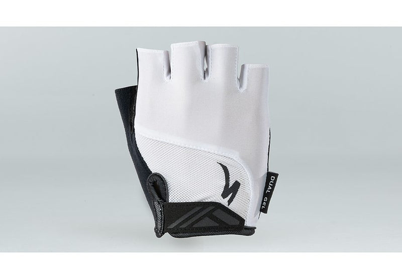 Specialized bg dual gel glove sf white l