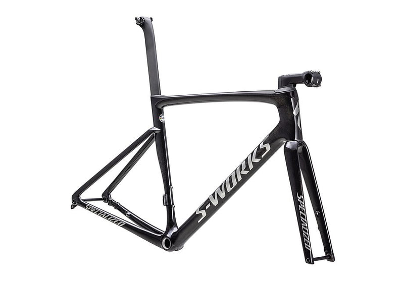 Specialized tarmac sl7 S-Works frmset gloss black pearl granite over carbon / chrome 54