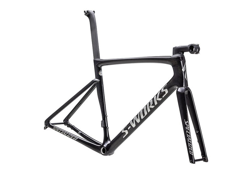 Specialized tarmac sl7 S-Works frmset gloss black pearl granite over carbon / chrome 58