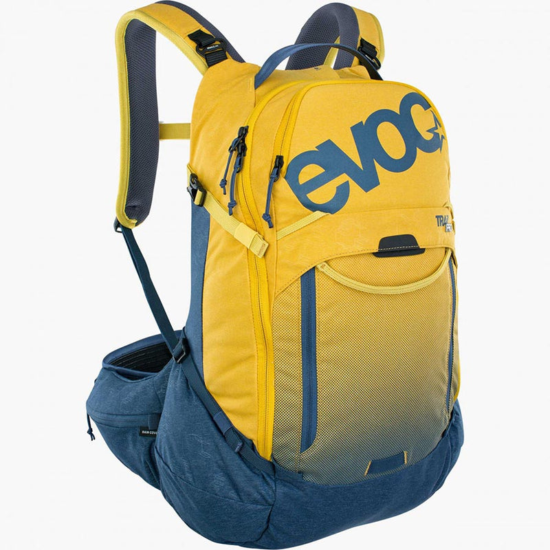 EVOC Trail Pro 26 Protector backpack 26L Curry/Denim LXL
