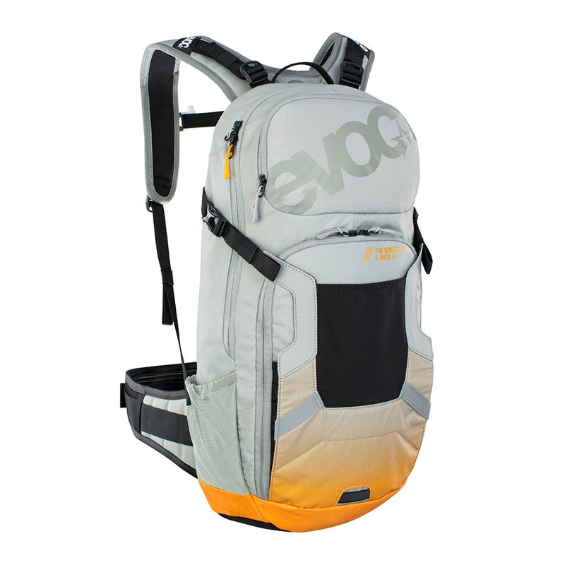 EVOC FR Enduro E-Ride 16 Protector backpack 16L Stone/Bright Orange ML